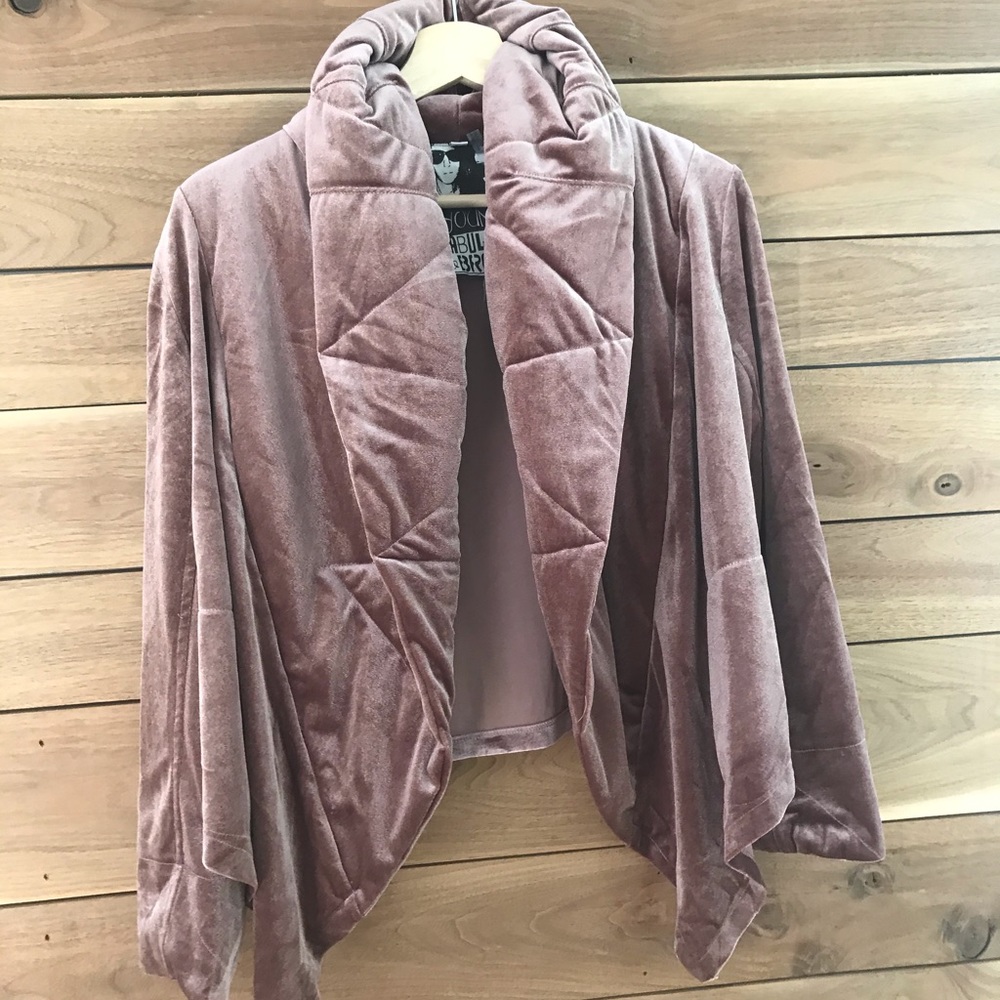 Young Fabulous & Broke velvet jacket
